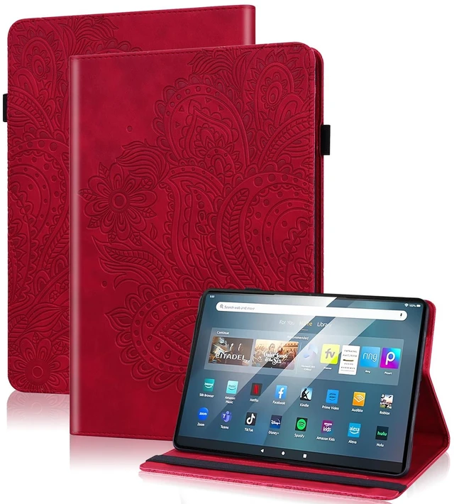 Main image of VODEFOX Case for Kindle Fire Max 11 Tablet 13th Gen 11" - Red