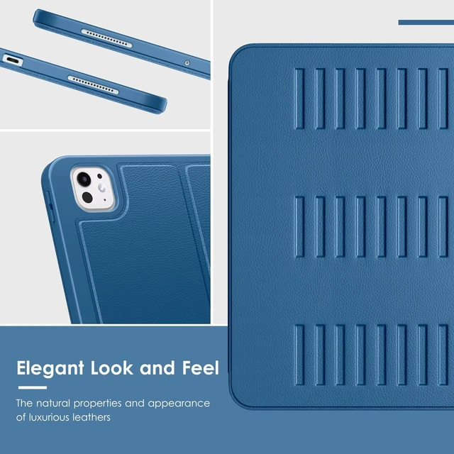 Alt view image 5 of 5 - VIKESI Case for iPad iPad Pro 13-inch M5 or M4 Released in 2025 or 2024
