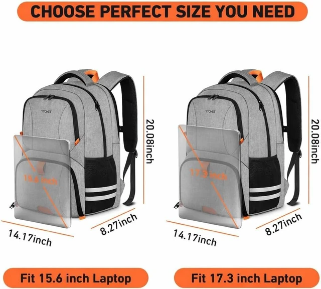 Alt view image 3 of 5 - Ytonet Gym Backpack for Men Women, Backpack for Men with Shoe Compartment