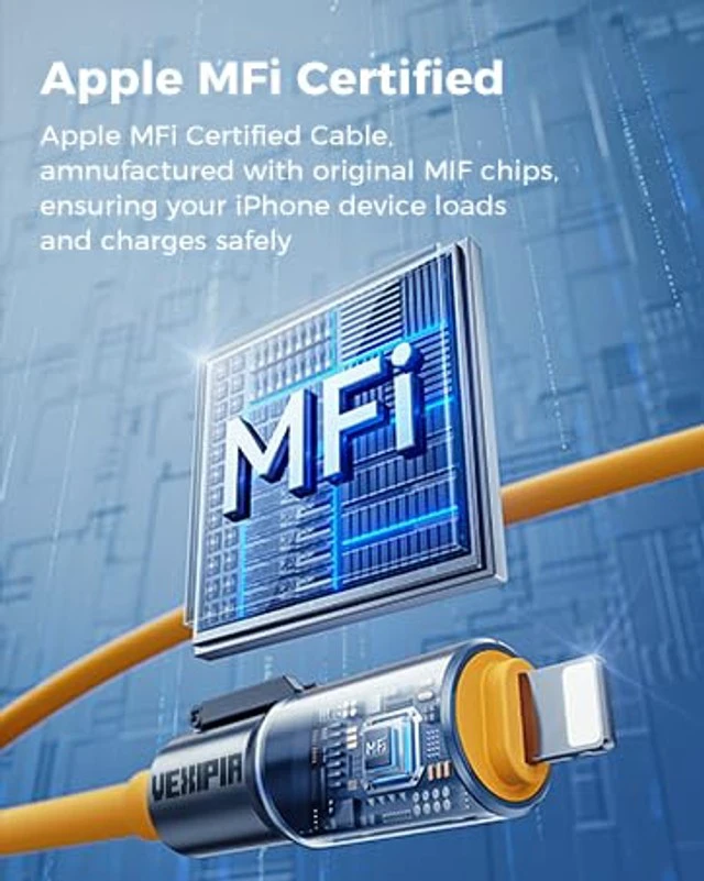 Alt view image 4 of 5 - 4 in 1 USB C Cable Lightning Cable,100W Fast Charging & Data Transfer