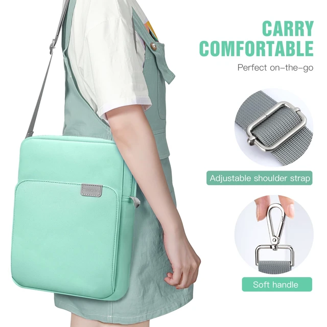 Alt view image 5 of 5 - TiMOVO 9-11" Tablet Sleeve Bag Carrying Case with Strap, Mint Green