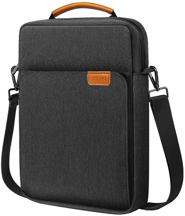 Main image of TiMOVO 9-11" Tablet Sleeve Bag Carrying Case with Strap, Black & Grey
