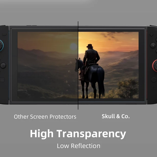 Alt view image 3 of 5 - SAVAGE RAVEN by Skull & Co. High Transparency High Sensitivity Tempered Glass Screen Protector For Nintedo Switch 2 with EZ-Install KIT - HD Clarity (2-PACK)