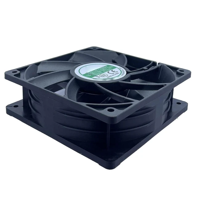 Alt view image 3 of 5 - XY-12038B2H 12038 High Air Volume 110V 220V Energy Saving Boosting 12cm Cabinet Case Cooling Fan 120 * 120 * 38mm