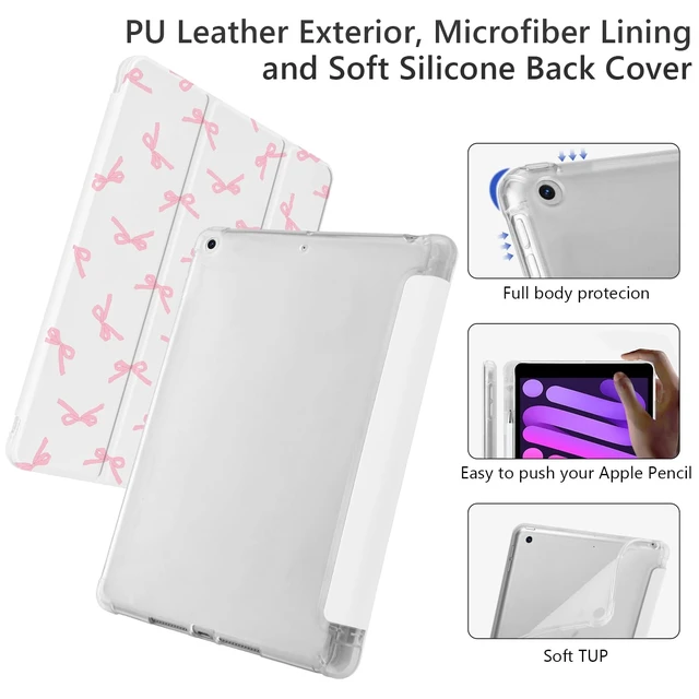 Alt view image 4 of 5 - Cute Kawaii Pink Bow for iPad (A16) 11th Gen Case 11 Inch 2025