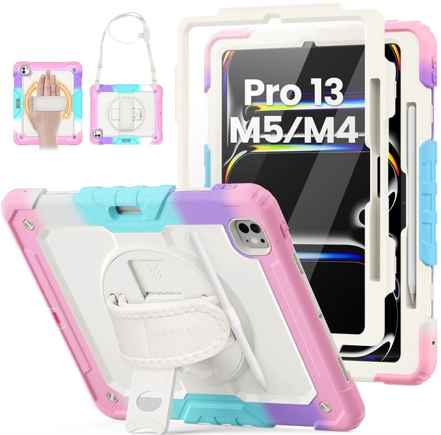 Main image of HXCASEAC for iPad Pro 13 Inch Case (M5/M4) 2025/2024, Shockproof Design