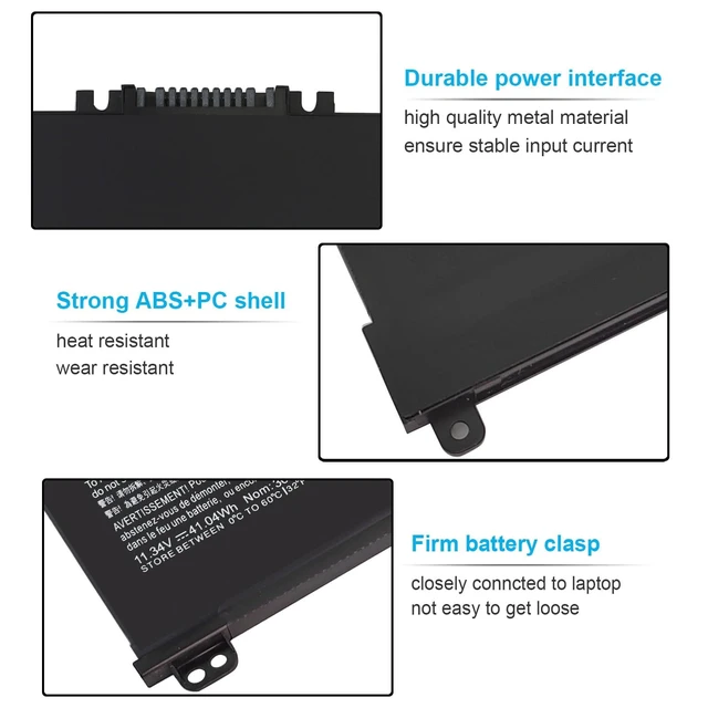 Alt view image 3 of 5 - HW03XL L97300-005 Laptop Battery for HP Pavilion 15-EG 15-EH 17-CN 17-CP 15-eg0xxx 15-eg0073cl 15-eg0053cl 15-eg1053cl 15t-eg000 15-eh1xxx 17-cn0xxx 17-cn2063cl 17-cp0xxx 17-cp0700dx HW03041xl-pl