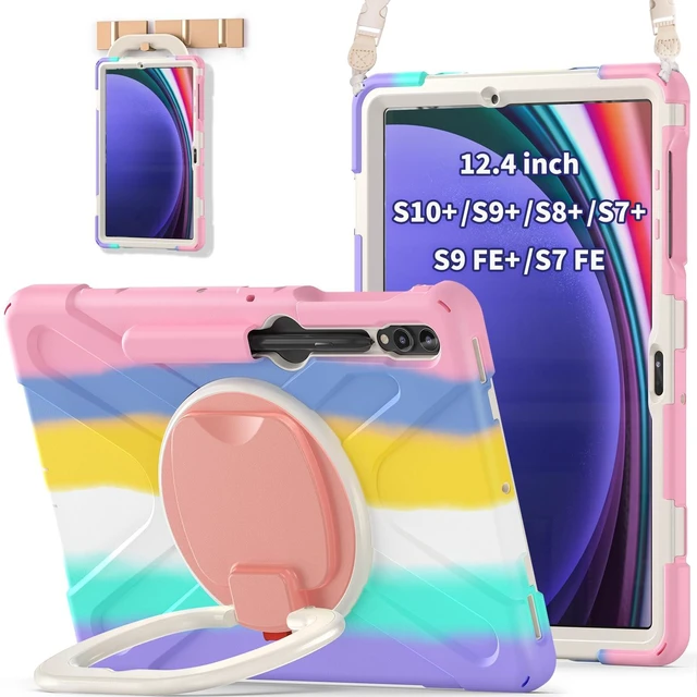 Main image of Case for Samsung Tab S10+ Plus/S9 Plus/S9 FE+/S8 Plus/S7 Plus/S7 FE 12.4":