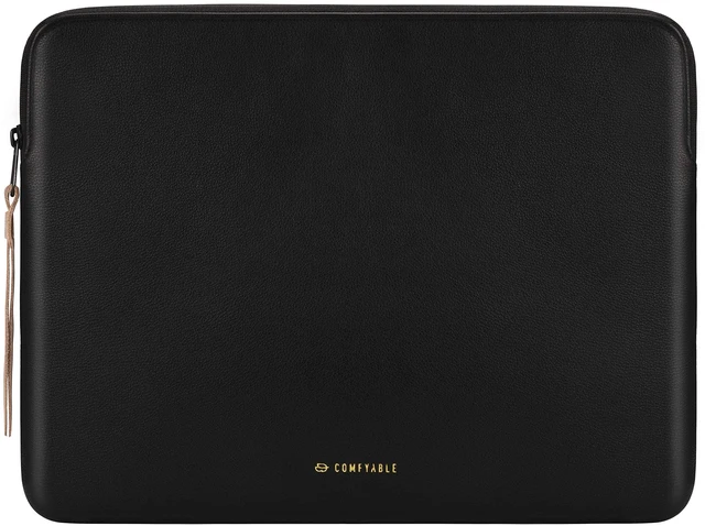 Main image of Comfyable Tablet Sleeve Compatible with iPad Air 11" M4 2026, iPad Pro 11 Inch M5 & Smart/Magic Keyboard with Pencil Holder-PU Leather Bag Water-Resistant Slim Case - Black Pebbled