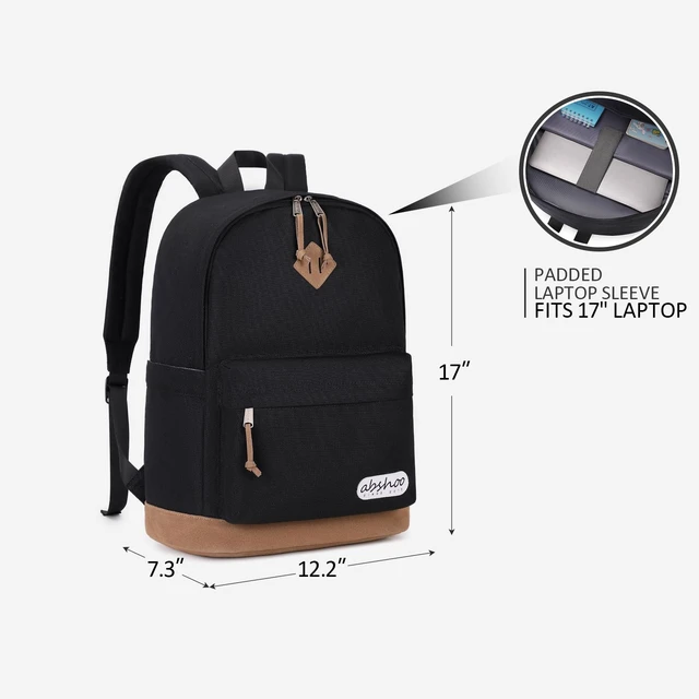 Alt view image 2 of 5 - abshoo Classical School Backpack for Middle High School College Bookbag