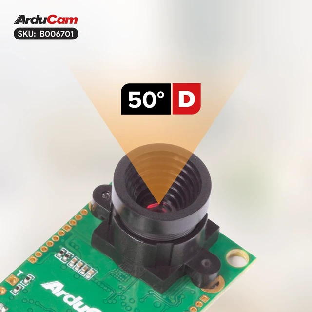 Alt view image 5 of 5 - Arducam Mini Module Camera Shield with OV2640 2 Megapixels Lens Compatible with Arduino UNO Mega2560 Board and Raspberry Pi Pico