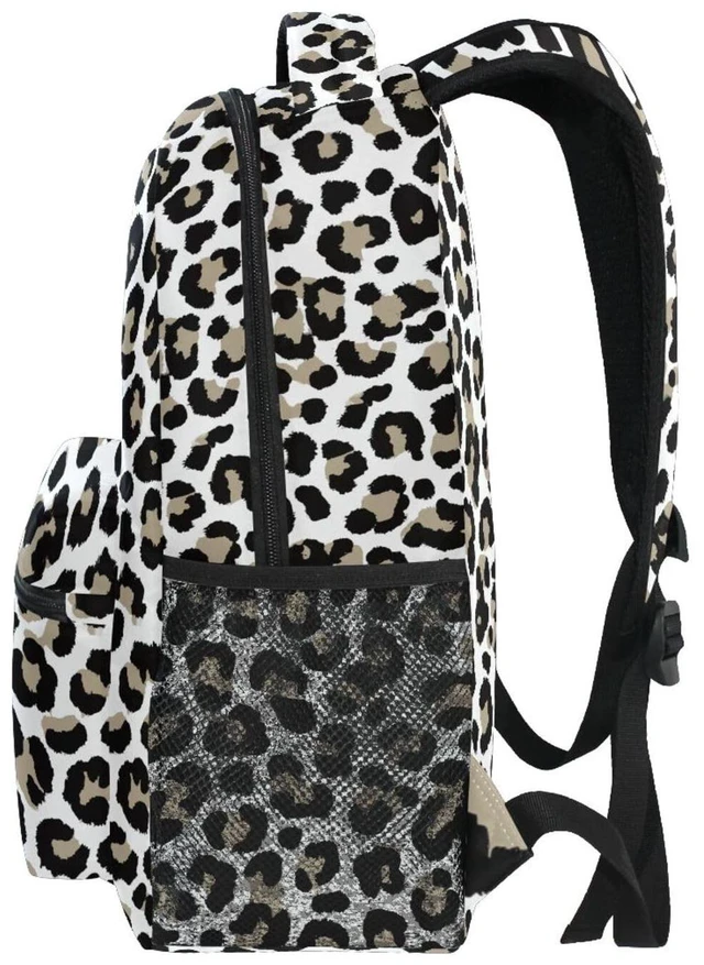 Alt view image 4 of 5 - ALAZA Cheetah Leopard Print Animal Skin Large Backpack for Kids Boys Girls Student Personalized Laptop iPad Tablet Travel School Bag with Multiple Pockets