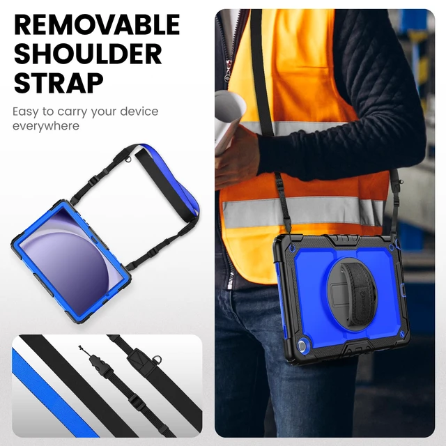 Alt view image 5 of 5 - Timecity for Samsung Galaxy Tab A9+ Plus Case/ A11+ Plus Tablet Case 11''