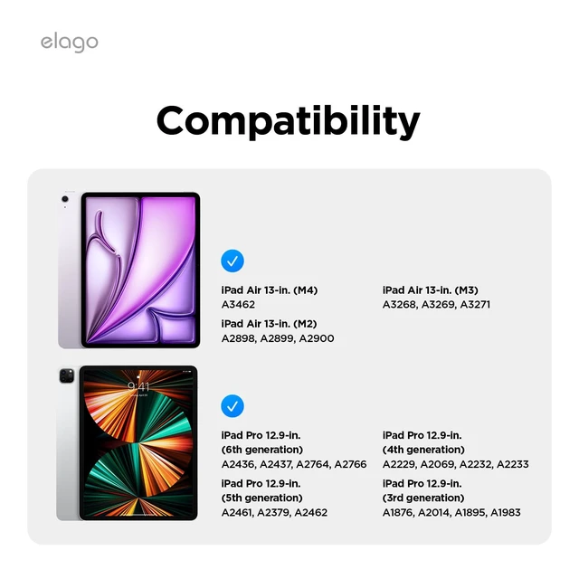 Alt view image 2 of 5 - elago Magnetic Case for iPad Air 13 / iPad Pro 12.9