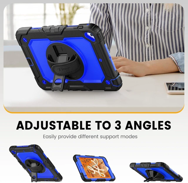 Alt view image 4 of 5 - Timecity for iPad mini 4/5 Case 7.9 Inch with Pencil Holder