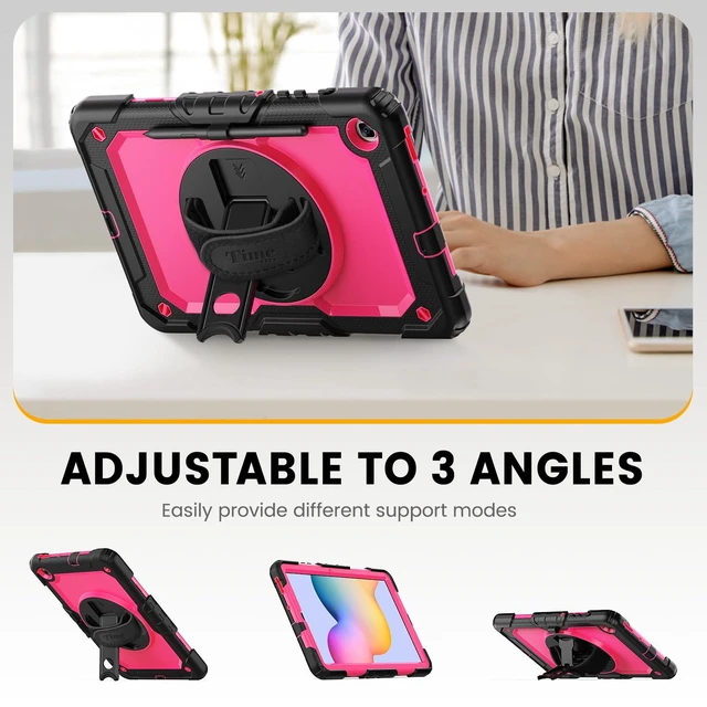 Alt view image 4 of 5 - Timecity for Samsung Galaxy Tab S6 Lite Case/ S6 Lite Tablet Case 10.4''