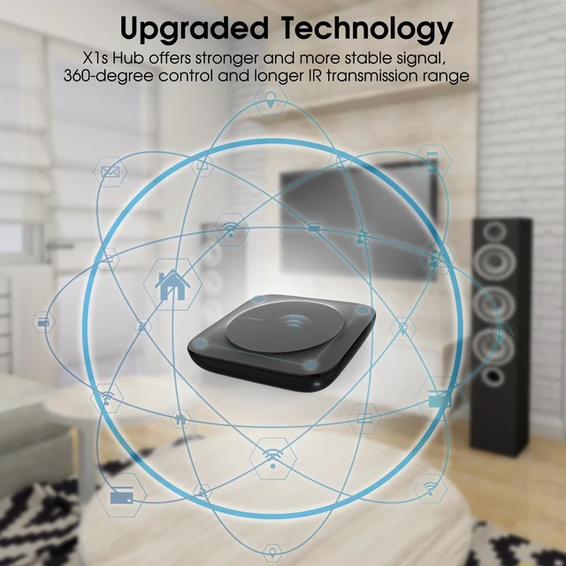 Alt view image 2 of 5 - SofaBaton X1S Universal Remote with Hub, App and Customize Activities