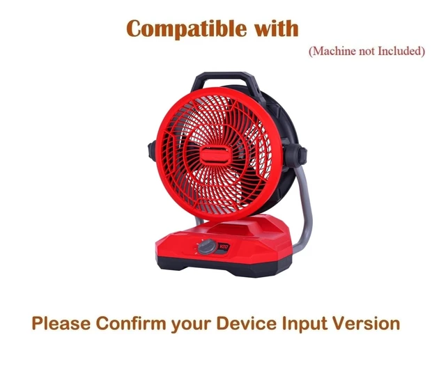 Alt view image 2 of 5 - Charger for Craftsman CMXEFXA511214A V20 12" Portable Fan GQ48-200200-AU