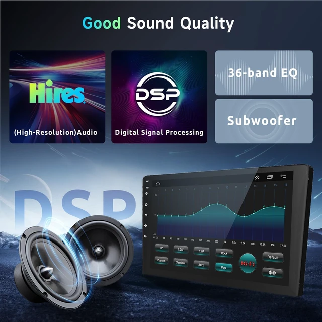 Alt view image 4 of 5 - 8+128G 8 Core Android Car Radio for Honda CRV 2002-2006, 9 Inch QLED Touch Screen Car Stereo Support Wireless Carplay/Android Auto,GPS,WiFi,AM/FM Radio,DSP/Hi-Res Audio+HD Backup Camera