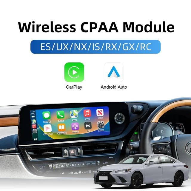 Alt view image 3 of 5 - Wireless Carplay Retrofit Kit for Lexus GX460/ES/UX/NX/IS/RX/ES300H/Rc300