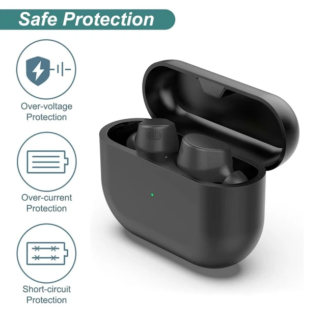 Alt view image 2 of 5 - Decumeby Wireless Charging Case for 8 Active/Sports Bluetooth Earbuds, USB C Replacement Charger Case 590MAh with LED Indicator