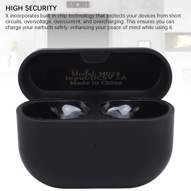 Alt view image 5 of 5 - Decumeby Wireless Charging Case for 8 Active/Sports Bluetooth Earbuds, USB C Replacement Charger Case 590MAh with LED Indicator