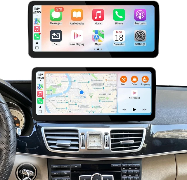 Main image of AUGHTDOM 12.3'' CarPlay for Mercedes E-Class W212 (2013-2015) ^^ NTG4.5/4.7