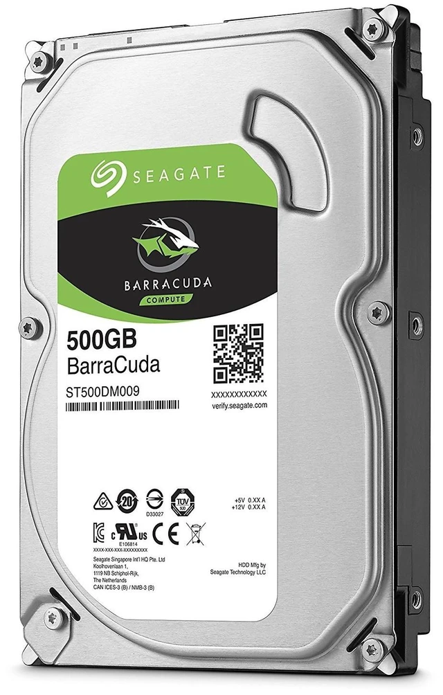 Main image of Internal HDD Seagate BarraCuda 3.5'' 500GB SATA3 7200RPM 16MB