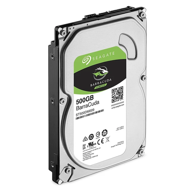 Alt view image 2 of 4 - Internal HDD Seagate BarraCuda 3.5'' 500GB SATA3 7200RPM 16MB