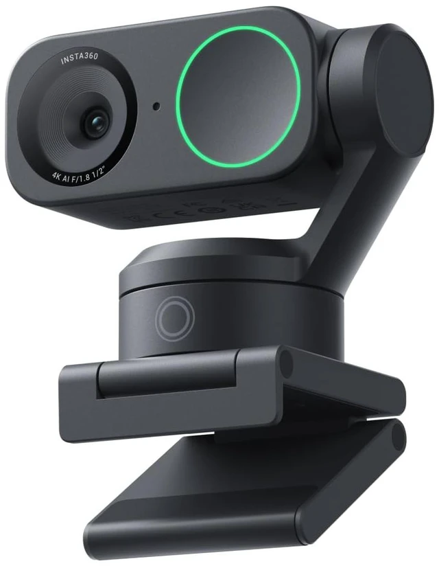 Main image of Insta360 Link 2 - PTZ 4K Webcam for PC/Mac, 1/2" Sensor, AI Tracking, HDR, AI Noise-Canceling Mic, Gesture Control for Streaming, Video Calls, Gaming, Works with Zoom, Teams, Twitch & More