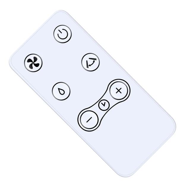 Alt view image 3 of 3 - Remote Replacement for Hessaire Portable Oscillating Air Cooler