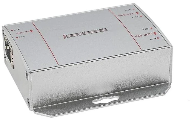 Main image of GemaVision 3-Port Gigabit PoE Extender IEEE802.3af/at PoE Standards Unmanaged Mode,Plug and Play,Metal Shell,PFT302S