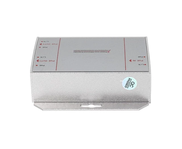 Alt view image 2 of 3 - GemaVision 3-Port Gigabit PoE Extender IEEE802.3af/at PoE Standards Unmanaged Mode,Plug and Play,Metal Shell,PFT302S