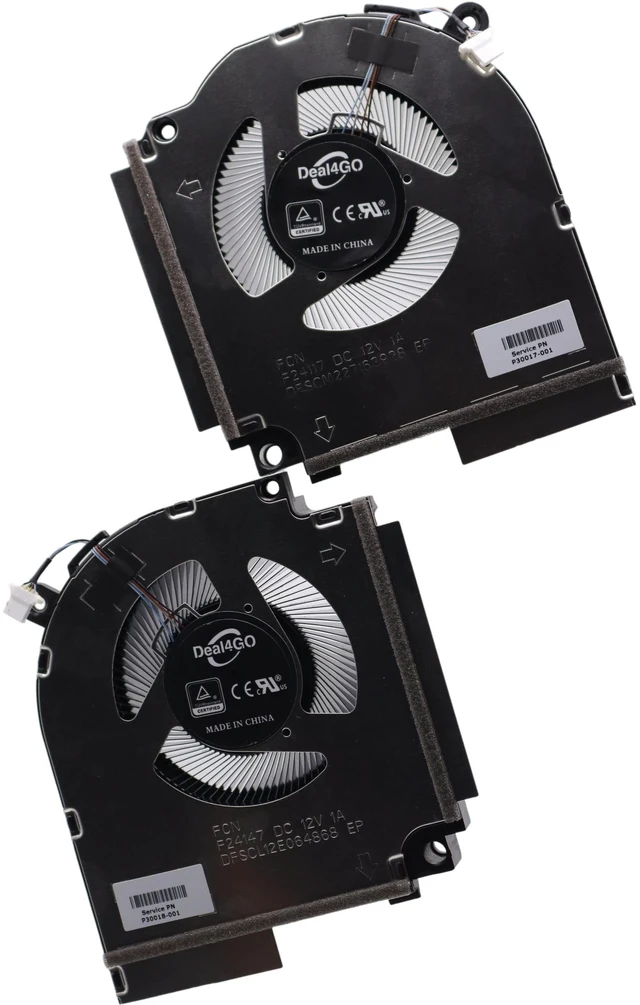 Main image of Deal4GO CPU GPU Graphics Cooling Fan P23096-001 Replacement for HP Omen 16-AP 16-AM 16-AP000 16-AM0000 16-AP0053DX 16-AM0073DX