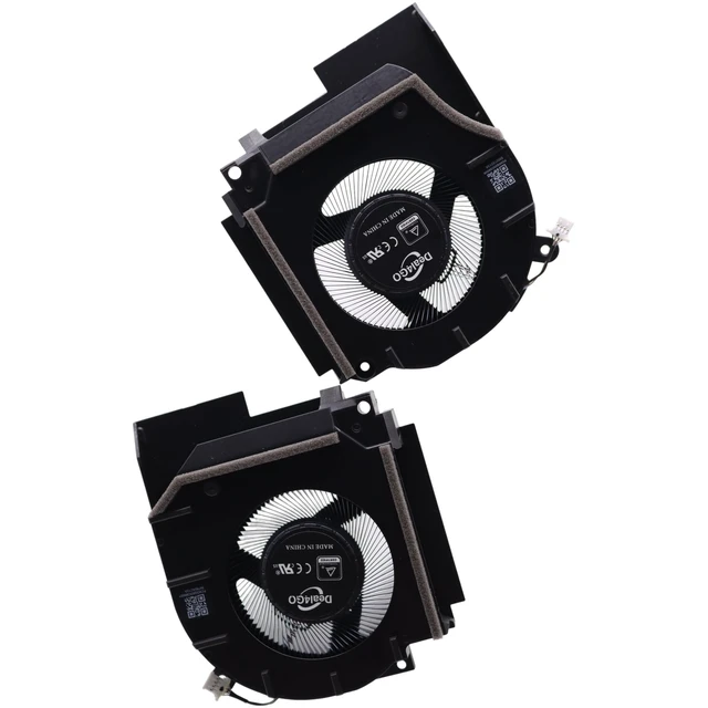 Alt view image 4 of 5 - Deal4GO CPU GPU Graphics Cooling Fan P23096-001 Replacement for HP Omen 16-AP 16-AM 16-AP000 16-AM0000 16-AP0053DX 16-AM0073DX