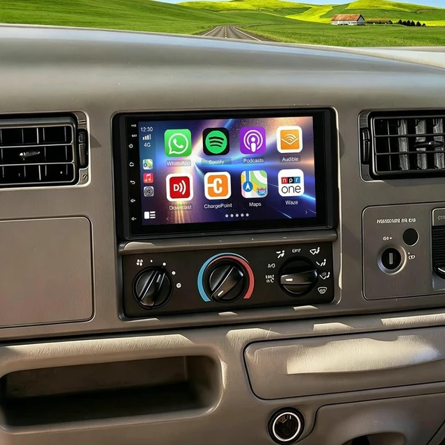Main image of Android 13 Car Stereo for Ford Excursion 2000-2005 Radio Upgrade 7" IPS Touchscreen for Ford Excursion with Wireless Carplay Android Auto,Mirror Link BT FM Radio WiFi GPS EQ SWC+ Backup Camera-