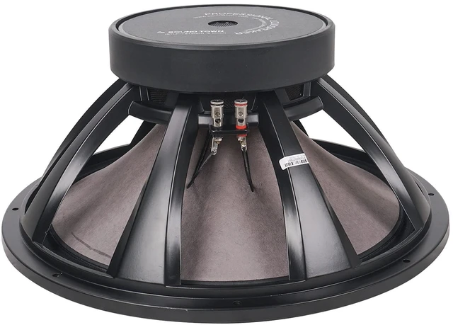 Main image of Sound Town 18" 500W Cast Aluminum Frame Woofer (Low Frequency Driver), Replacement Woofer for PA/DJ Subwoofer Cabinets (STLF-18120DR)