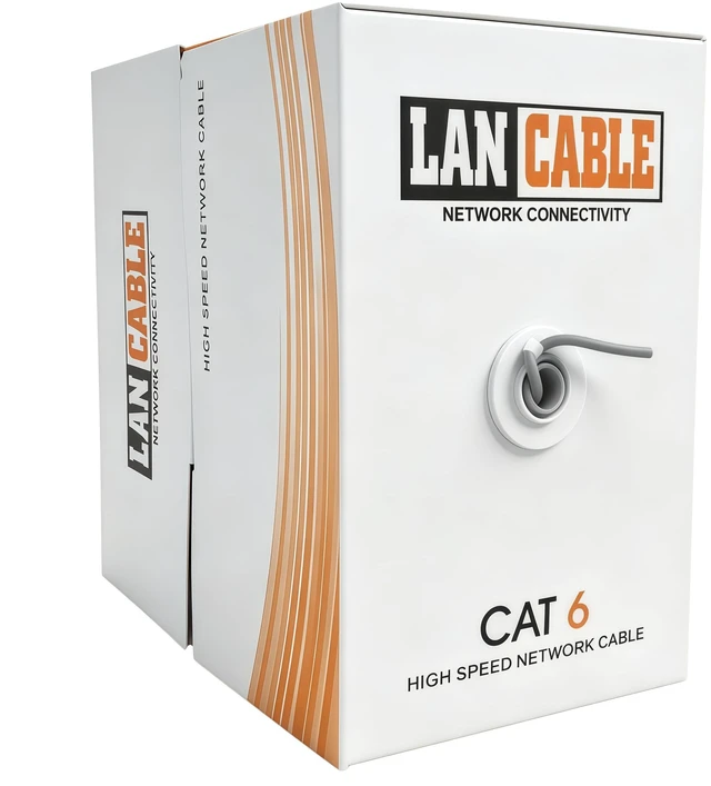 Main image of LETONDA Cables CAT6 Plenum Cable, Blue, 1000 FT, EIA/TIA Certified, RoHS Compliant