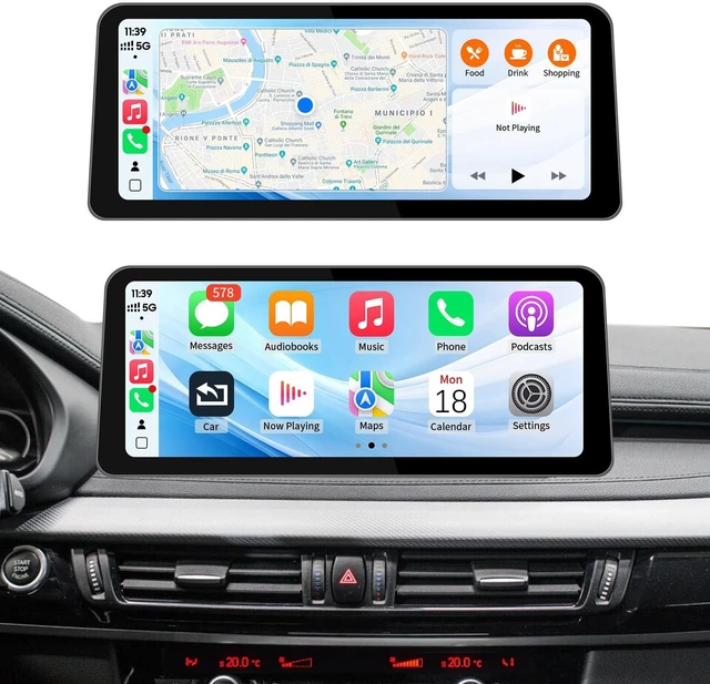 Main image of 12.3Inch Ultra-Narrow Touchscreen Wireless CarPlay Android Auto for BMW X5 X6 Series F15 F16 F85 F86 (2014-2016) with NBT System, Linux HD Multimedia, OEM System, MirrorLink, Car Radio Receiv