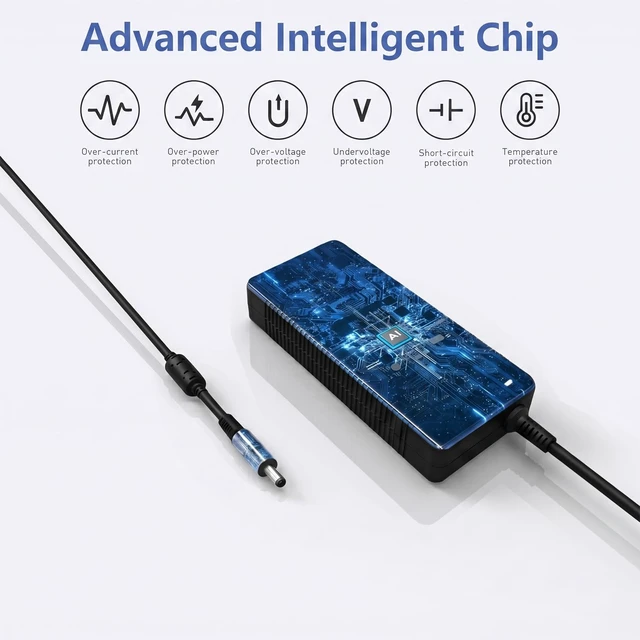 Alt view image 2 of 5 - 280W AC Adapter Compatible with HP Thunderbolt Dock Z2 mini