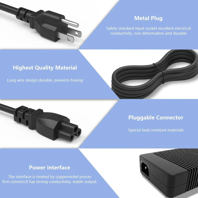 Alt view image 3 of 5 - 280W AC Adapter Compatible with HP Thunderbolt Dock Z2 mini