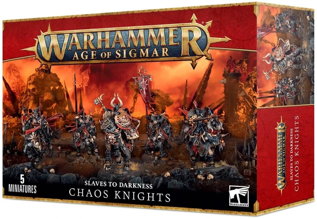 Main image of Games Workshop - Warhammer - Age of Sigmar - Slaves to Darkness: Chaos Knights