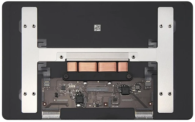 Alt view image 4 of 5 - iPartsleader A3449 Trackpad Replacement for MacBook Air (Retina,13-inch,M5,2026) Force Touch Touchpad with Cable 821-04848-A EMC 8877 (Midnight)