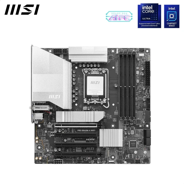 Alt view image 2 of 5 - MSI PRO B860M-A WIFI