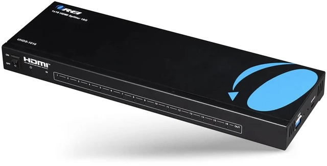 Main image of OREI 1 in 16 Out HDMI Splitter 4K@60Hz 8-bit with HDCP 2.2, 18 Gbps