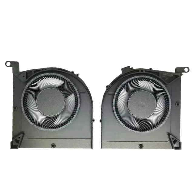 Alt view image 2 of 4 - New Laptop CPU + GPU Cooling Fan for Lenovo RTX4060 LOQ 15IRH8 GeekPro G5000 IRH8 G5000 APH8 Series DFSCL42P165934 FQRL DFSCL42P065934 FQRK DC 12V 0.6A Fan Not Available for RTX4050 Series
