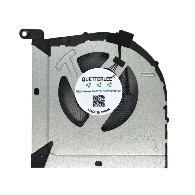 Alt view image 4 of 4 - New Laptop CPU + GPU Cooling Fan for Lenovo RTX4060 LOQ 15IRH8 GeekPro G5000 IRH8 G5000 APH8 Series DFSCL42P165934 FQRL DFSCL42P065934 FQRK DC 12V 0.6A Fan Not Available for RTX4050 Series