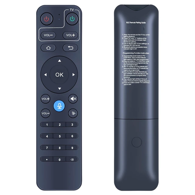 Alt view image 4 of 5 - Voice Replacement Remote for StreamX X1 Pro Android TV Box