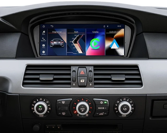 Main image of 9.3" Touch Screen CarPlay Radio for BMW 5 Series E60 E61 E63 E64 E90 E91 E92 E93 2005-2008 CCC System Upgrade Android Auto Car Multimedias Player Original Stereo iDrive Amplifer Retained