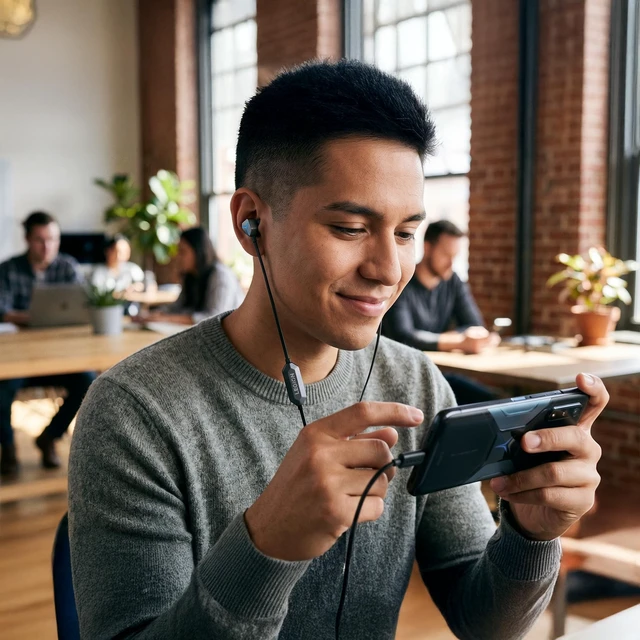 Alt view image 4 of 4 - Lenovo Legion RGB Gaming in-Ear Headphones with USB-C E510-7.1 Surround Sound, Hi-Res Audio, in-Line Controller with RGB Lights - Compatible with PC, Tablet, Phone